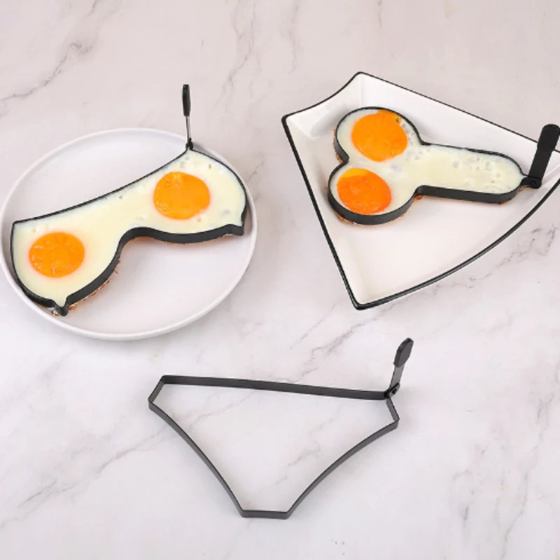 Stainless Steel Egg & Pancake Ring Mold | Non-Stick Baking Tool Egg & Pancake Mold Axl