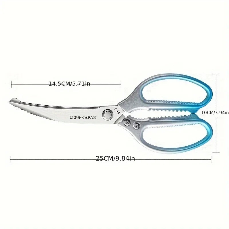 PLYS Heavy Duty Kitchen Scissors – Stainless Steel BBQ Shears Kitchen Scissors Axl