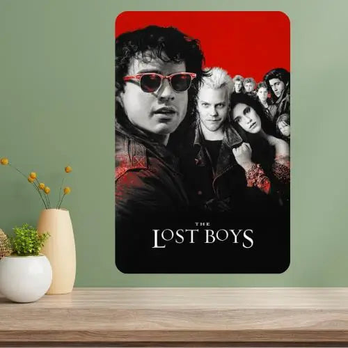 Lost Boys Classic Movie Metal Poster Sign | Vintage Wall Art Metal Wall Sign Axl aluminum sign aluminum 20x30cm