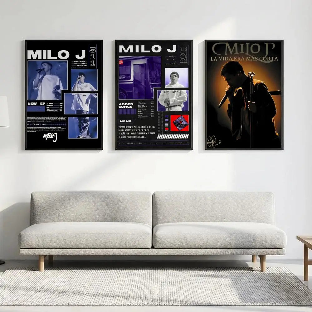 Milo J HD Art Poster – Waterproof Sticky Wall Decor Wall Art Poster Axl