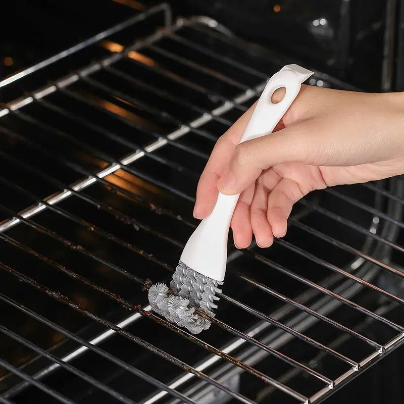 Stovetop & BBQ Grill Cleaning Brush – Metal Wire Scrubber Grill Cleaning Brush Axl