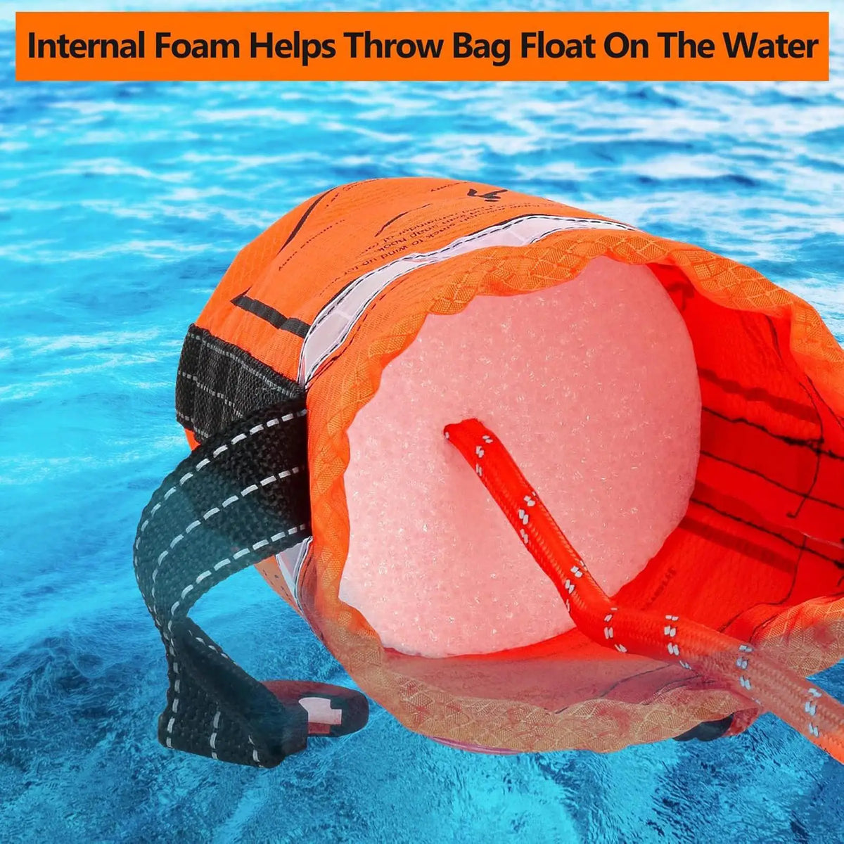 Reflective Water Rescue Throw Bag – 15m Kayak Throw Line Water Rescue Throw Bag Axl Default Title