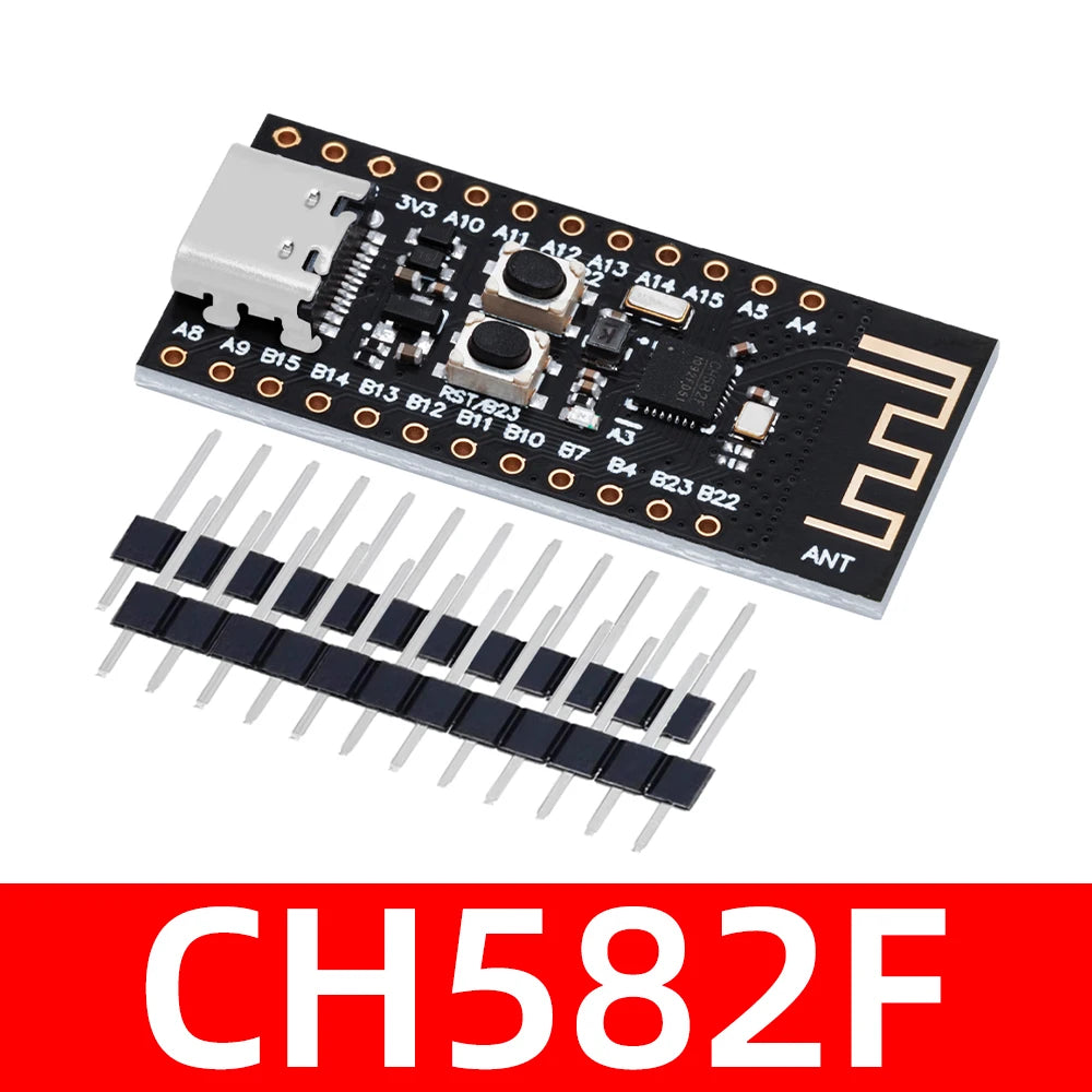 CH573F & CH582F RISC-V BLE 4.2/5.0 Bluetooth Dev Board Development Core Board Axl CH582F