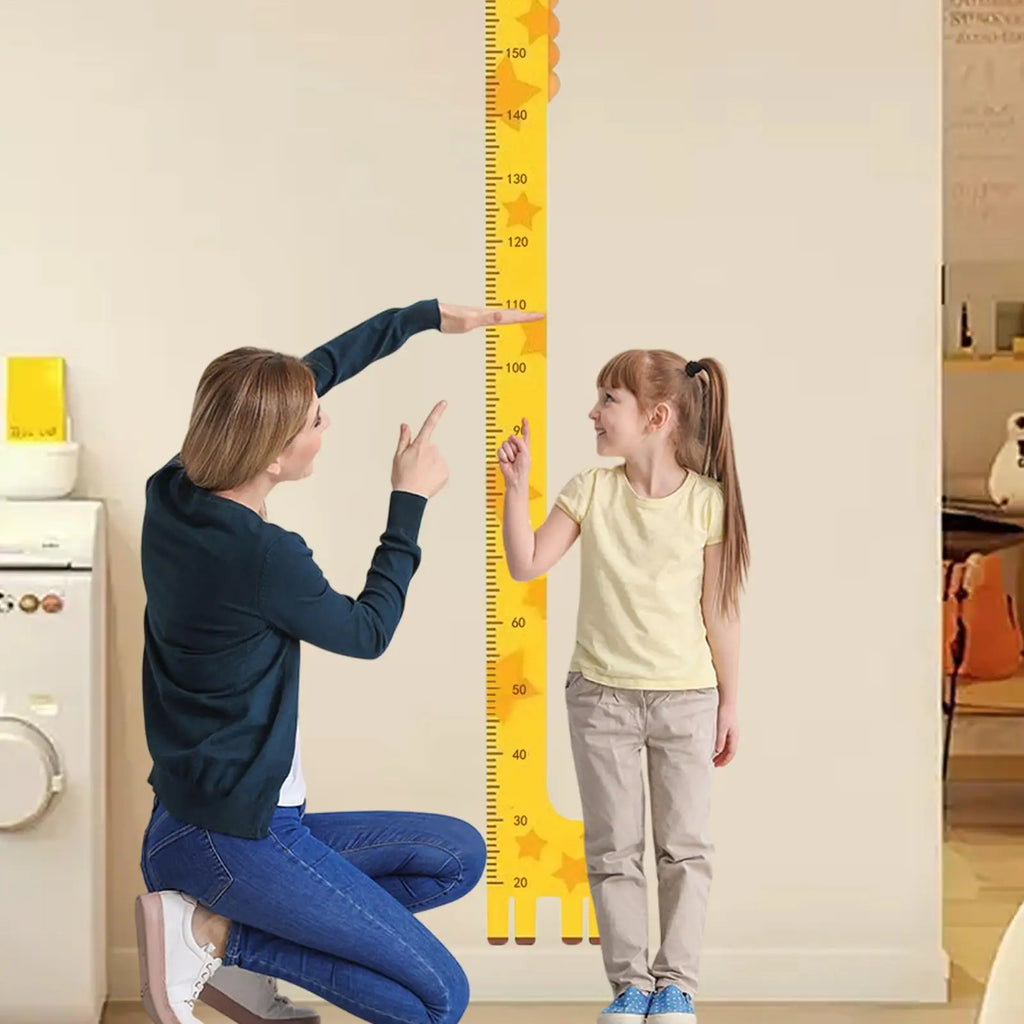 Kids Animal Wall Height Chart – Peel & Stick Growth Ruler Kids Growth Chart Axl