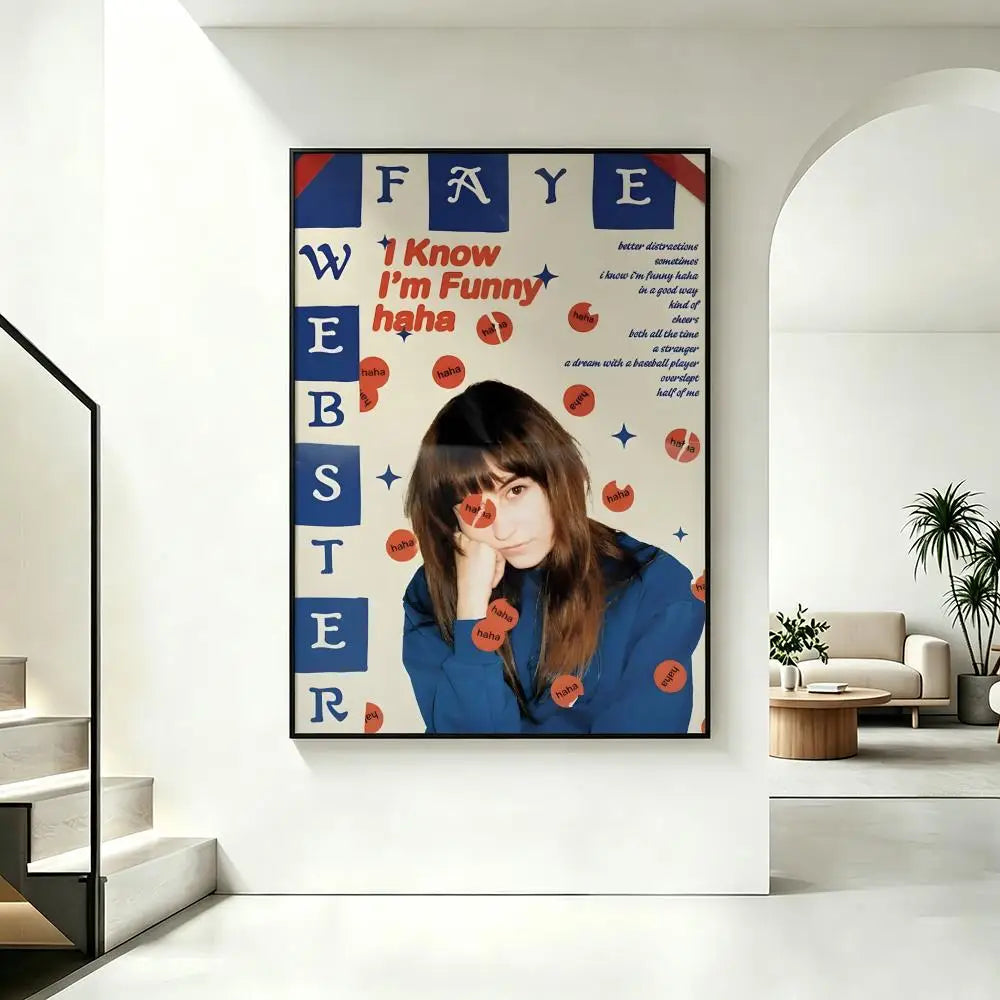 Faye Webster HD Art Poster – Aesthetic Modern Wall Decor Wall Art Poster Axl