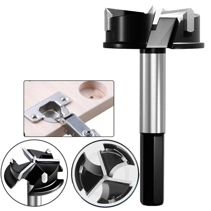 35mm Carbide Forstner Drill Bit – Hinge Hole Opener Tool Forstner Drill Bit Axl