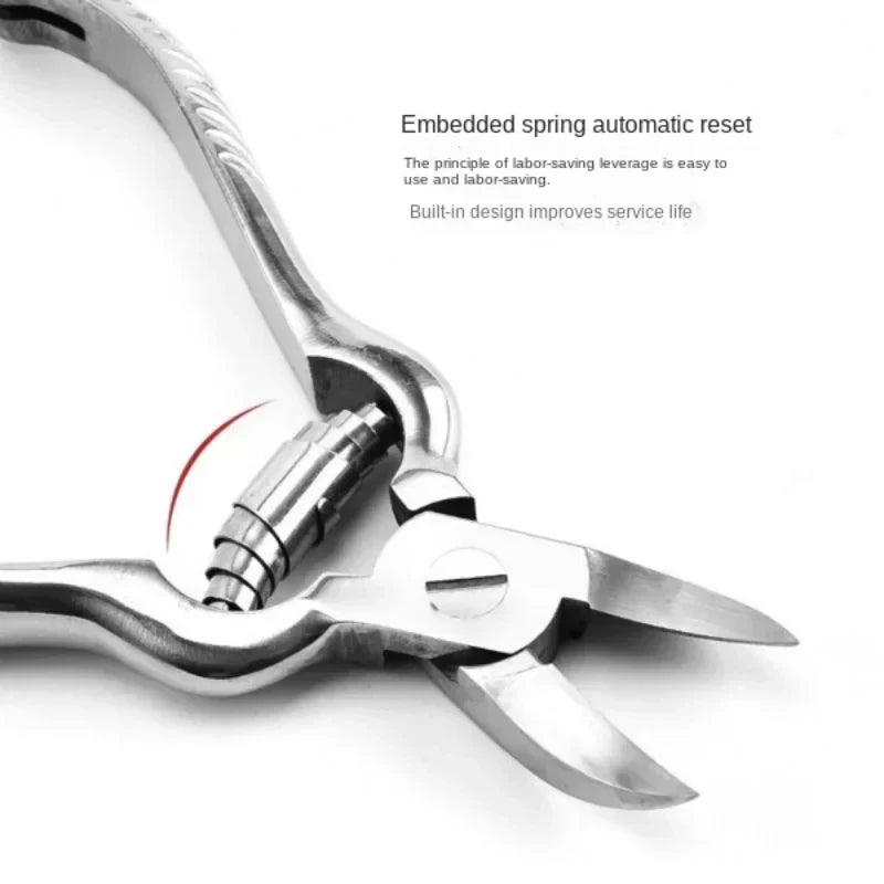 Stainless Steel Cuticle Nipper & Nail Clipper Pedicure Kit Cuticle Nipper Kit Axl