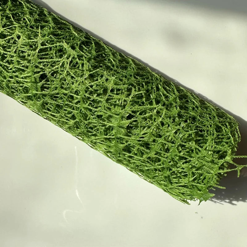 Floral Mesh Wrapping Paper Roll – Hollow Net Bouquet Wrap