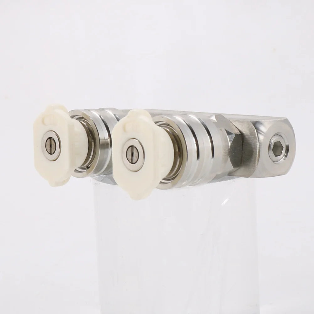 1/4" Male to Dual Female Pressure Washer Coupler – Stainless Steel Pressure Washer Fitting Axl