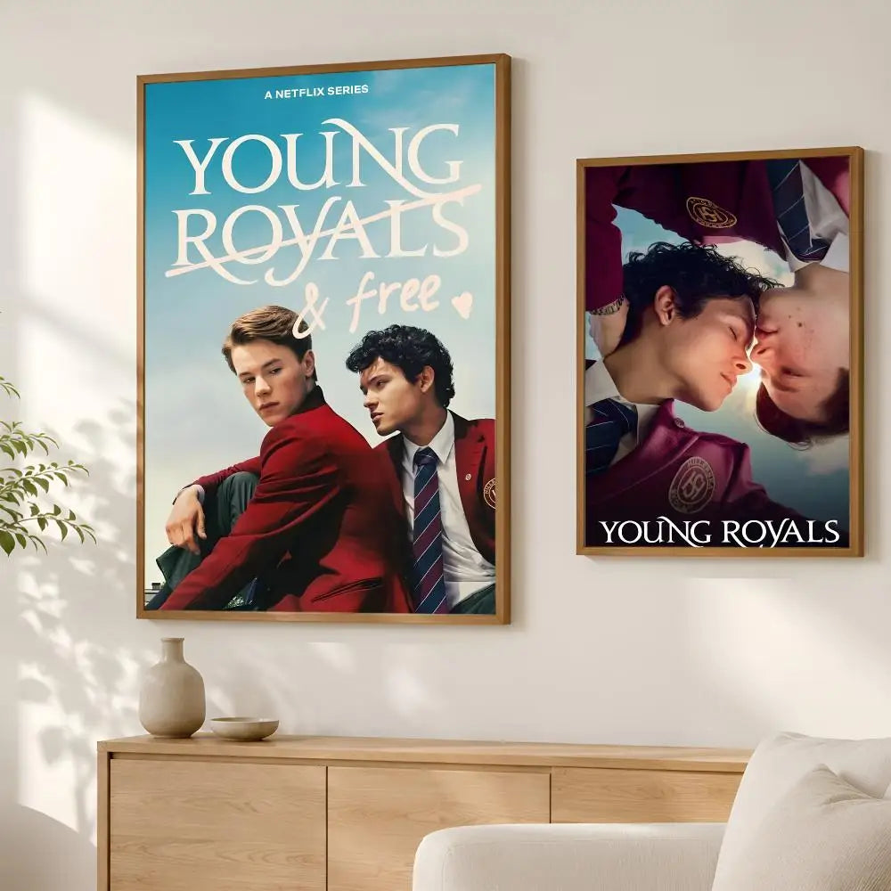 Young Royals Self-Stick Wall Poster – HD Waterproof Wall Art Wall Art Poster Axl
