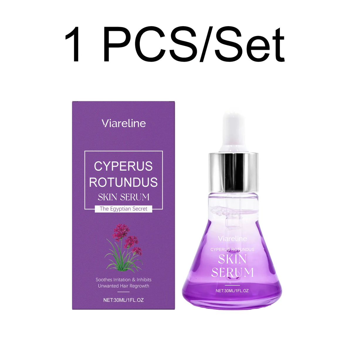 Cyperus Rotundus Hair Growth Inhibitor Serum 30ml Hair Growth Inhibitor Serum Axl 1 PCS