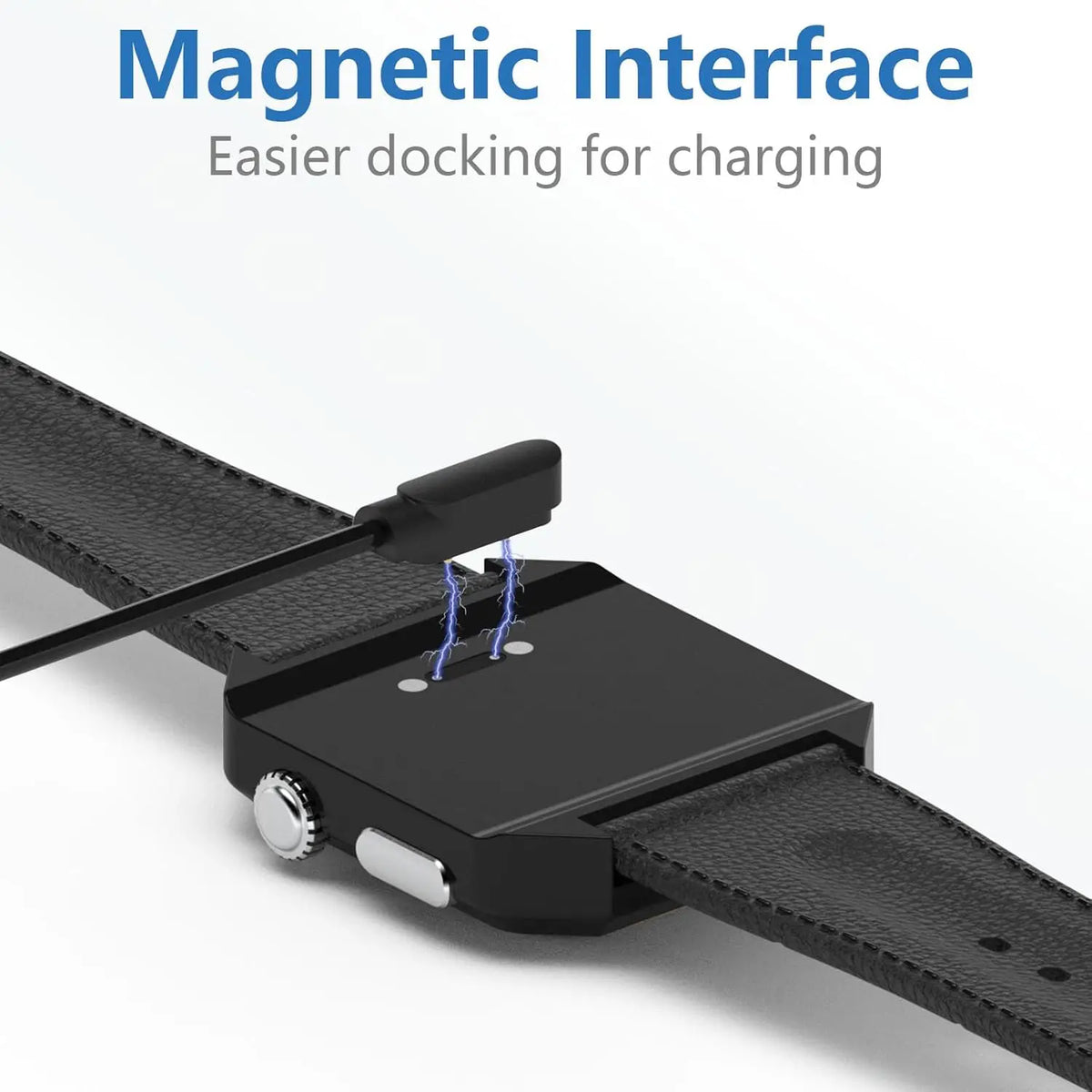 Magnetic Smart Watch Charger Cable 2-Pin 4.0mm USB Cord Smartwatch Charging Cable Axl