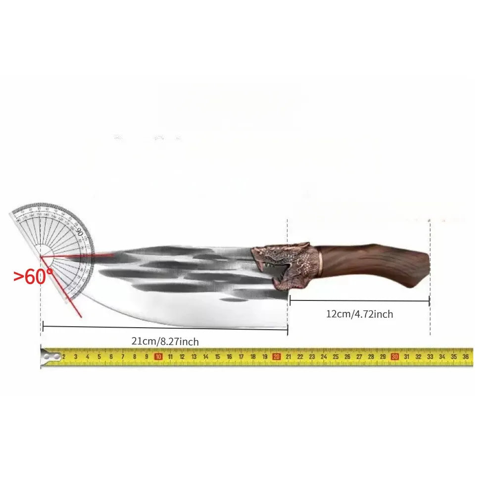 PLYS Stainless Steel Boning & Chef Knife – Fillet & Slice Chef Boning Knife Axl