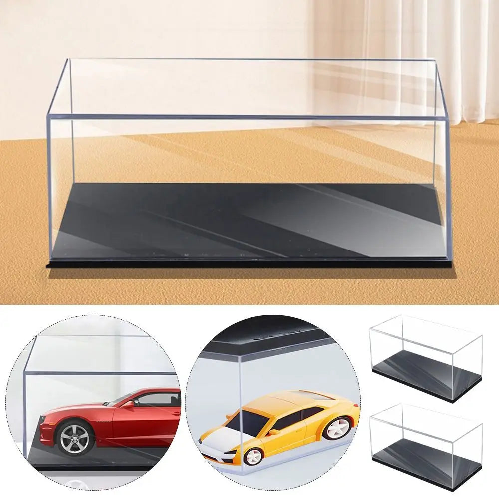 1/64 Diecast Model Car Display Box – Clear Acrylic Dust Cover Model Car Display Case Axl