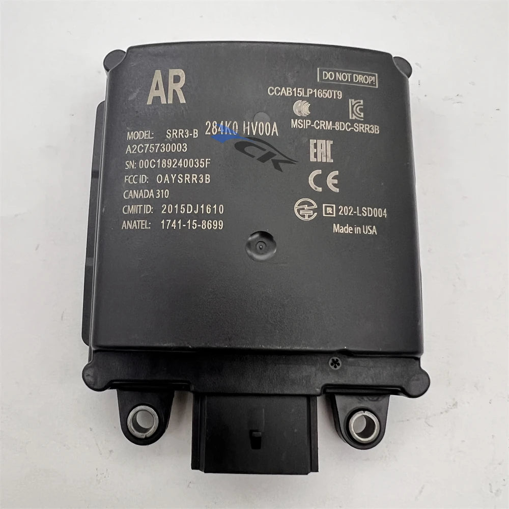 284K0-HV00A Nissan Adaptive Cruise & Blind Spot Radar Module Radar Sensor Module Axl