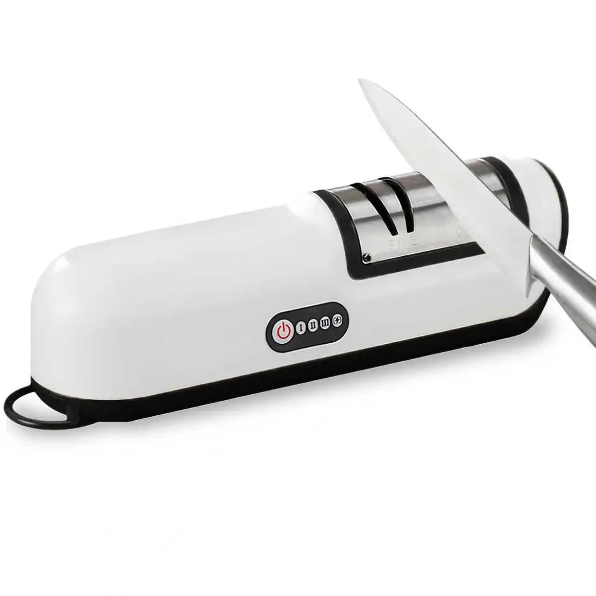 3-Stage Electric Knife Sharpener – Fast Handheld Kitchen Tool Electric Knife Sharpener Axl