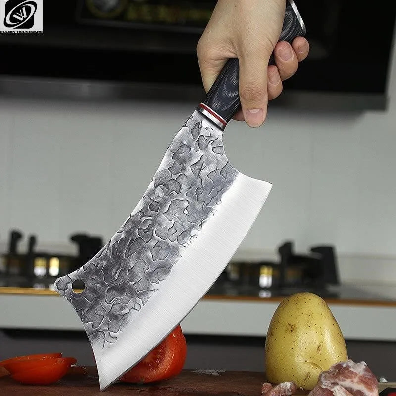 8-Inch Hammer-Forged Stainless Steel Boning & Chef's Knife Chef's Boning Knife Axl