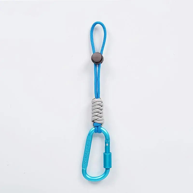 Paracord Water Bottle Carabiner Hook – Hiking & Cycling Clip Carabiner Bottle Clip Axl A15