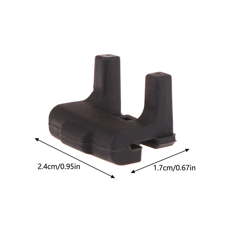 4-Pack Air Fryer Silicone Rubber Bumpers – Grill Pan Replacement Air Fryer Accessories Axl Onesize