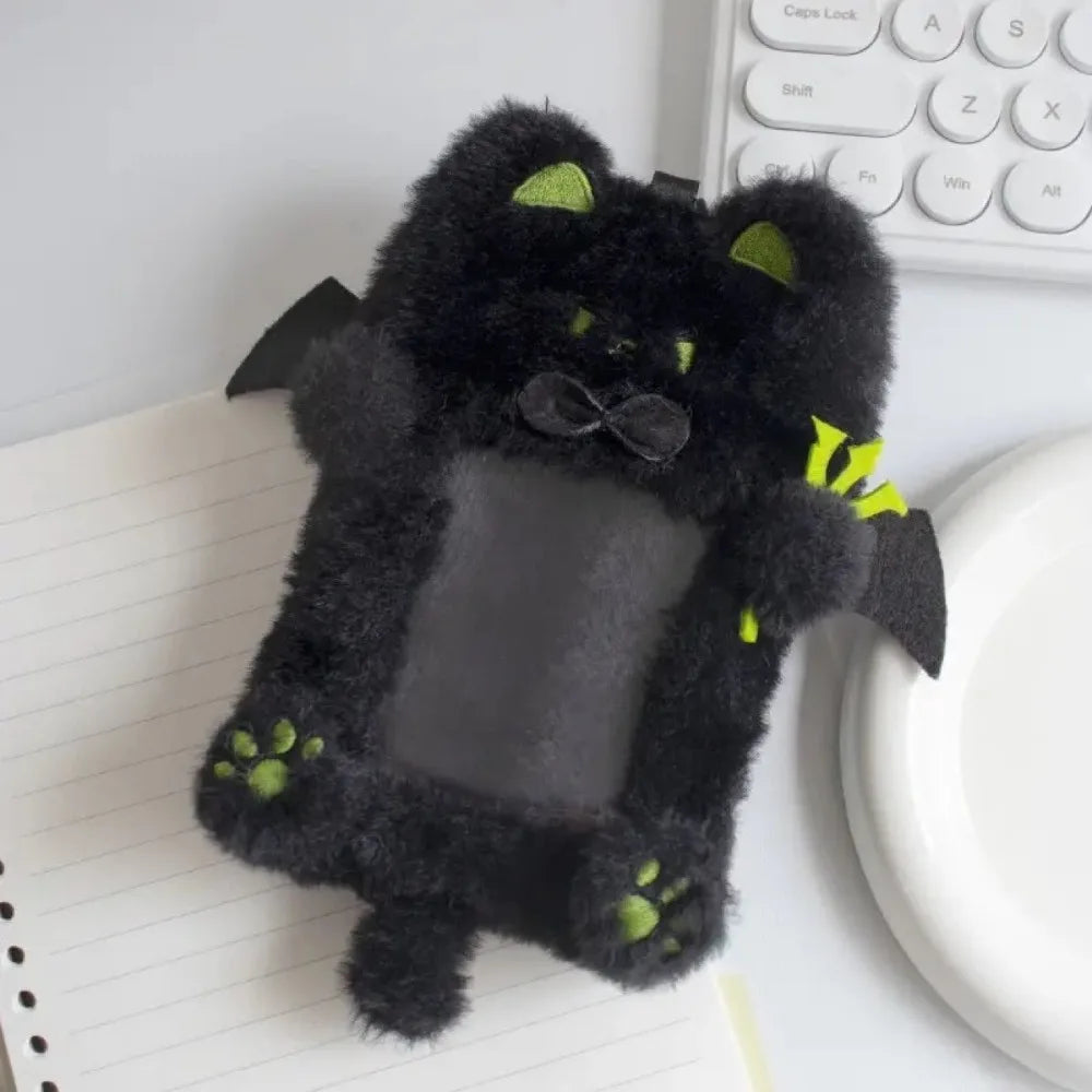 Plush Cartoon Animal Photocard Holder – Rabbit, Dog & Cat Photocard Holder Axl 14