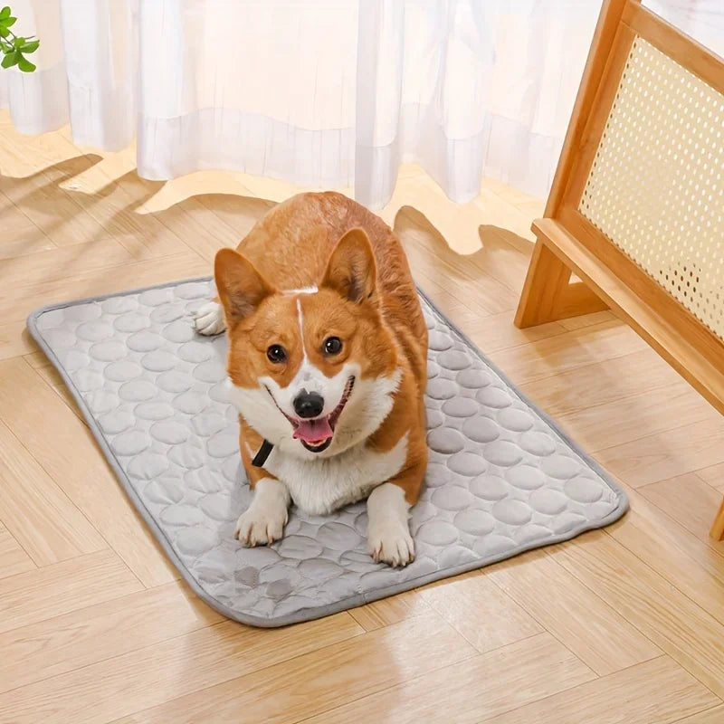 KEMORELA XL Pet Cooling Mat – Absorbent Pad for Cats & Dogs Pet Cooling Mat Axl