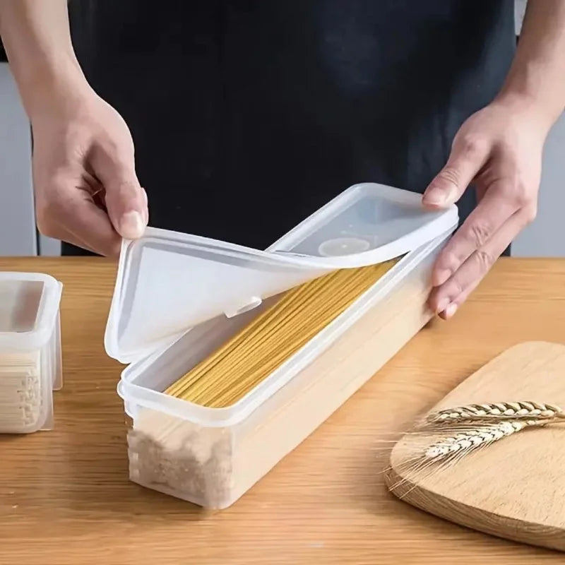 4-Piece Long Food Storage Containers – Fridge & Kitchen Organizer Food Storage Containers Axl