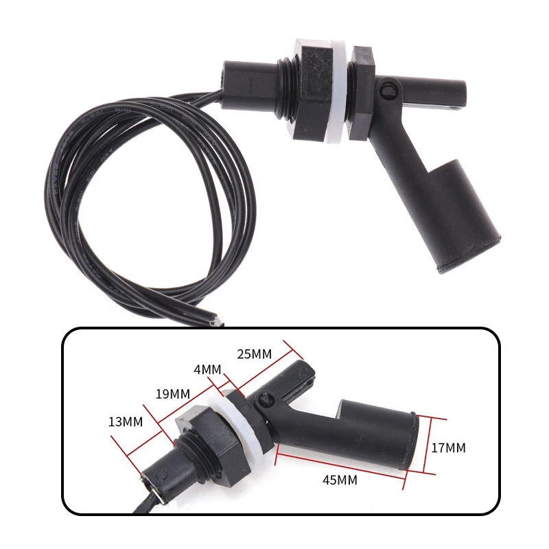 PP Plastic Ball Float Switch – 12V–110V Water Level Sensor Water Level Sensor Axl A5