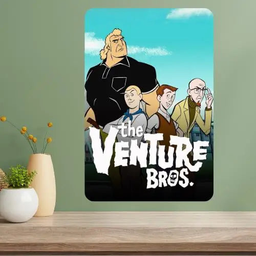 Venture Bros Metal Poster Sign – Retro Aluminum Wall Art Metal Wall Sign Axl aluminum sign aluminum 40x30cm