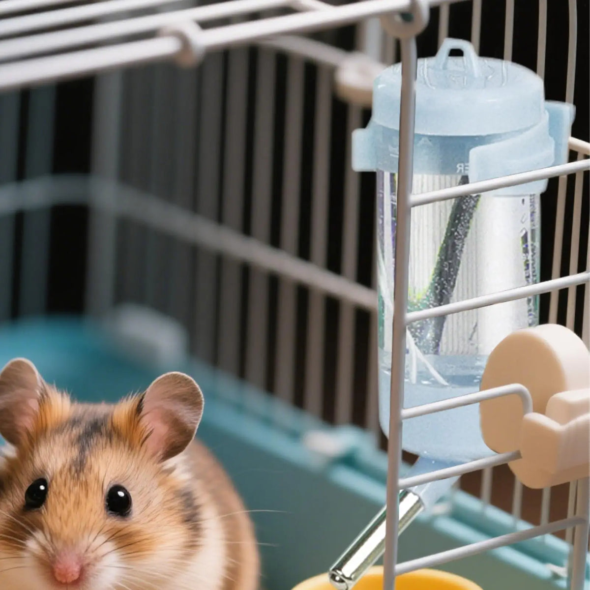 No-Drip Hamster Water Bottle 80ml | Cage Dispenser Small Pets Pet Water Bottle Axl