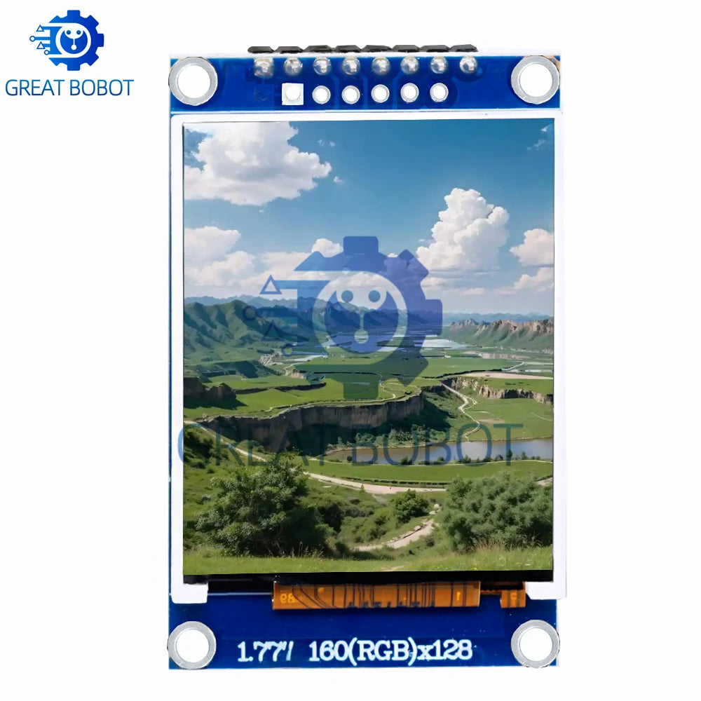 1.77" TFT LCD Color Screen Module 128×160 SPI Serial LCD Display Module Axl