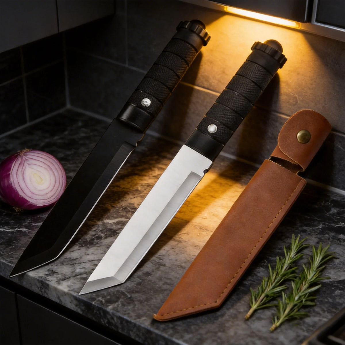 Japanese-Style Chef Knife – Sharp Stainless Steel Kitchen Knife Chef Knife Axl