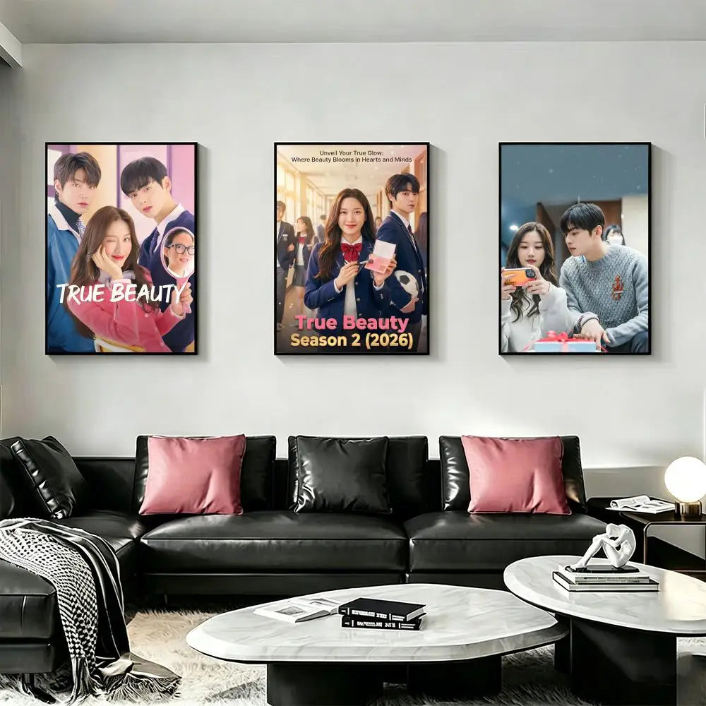 Drama T-True B-Beauty HD Poster | Aesthetic Wall Art Decor Wall Art Poster Axl