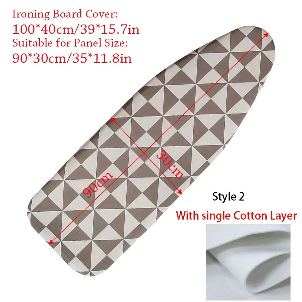Padded Ironing Board Cover – Heat Resistant Floral Print Ironing Board Cover Axl 2 for Panel 90x30cm