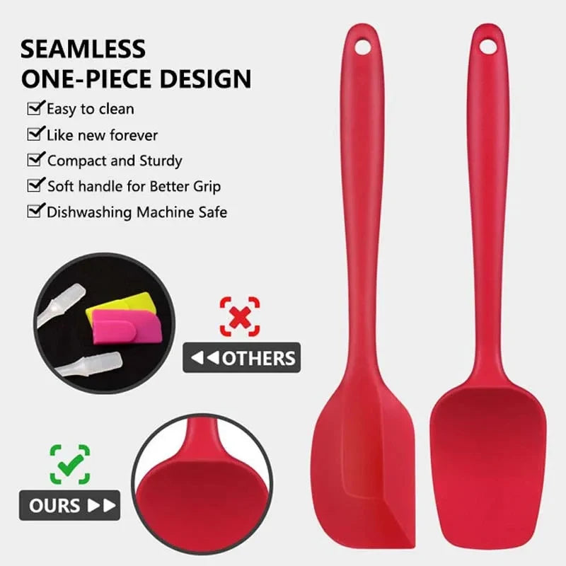 3-Piece Camping Cooking Tool Set – Silicone Spatula & Shovel Camping Cooking Set Axl