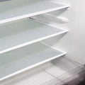 4-Pack EVA Fridge Liner Mats – Waterproof & Washable Shelf Pads Fridge Shelf Liner Axl white 29x45cm Rectangular