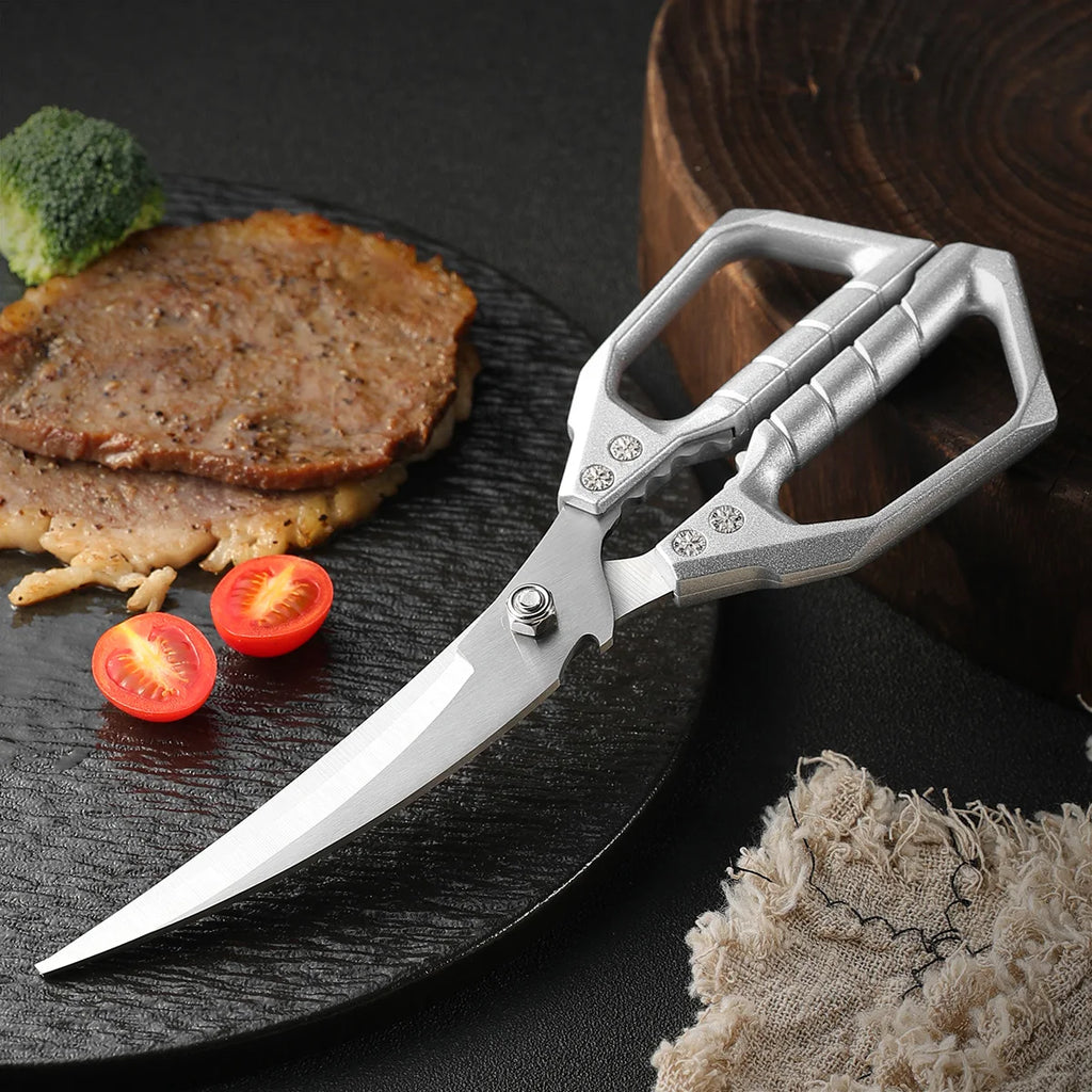 Multifunctional Kitchen Scissors – BBQ & Poultry Shears Kitchen Scissors Axl
