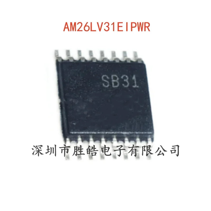 AM26LV31EIPWR Quad Differential Line Driver IC TSSOP-16 – 2PCS Integrated Circuit IC Axl Default Title