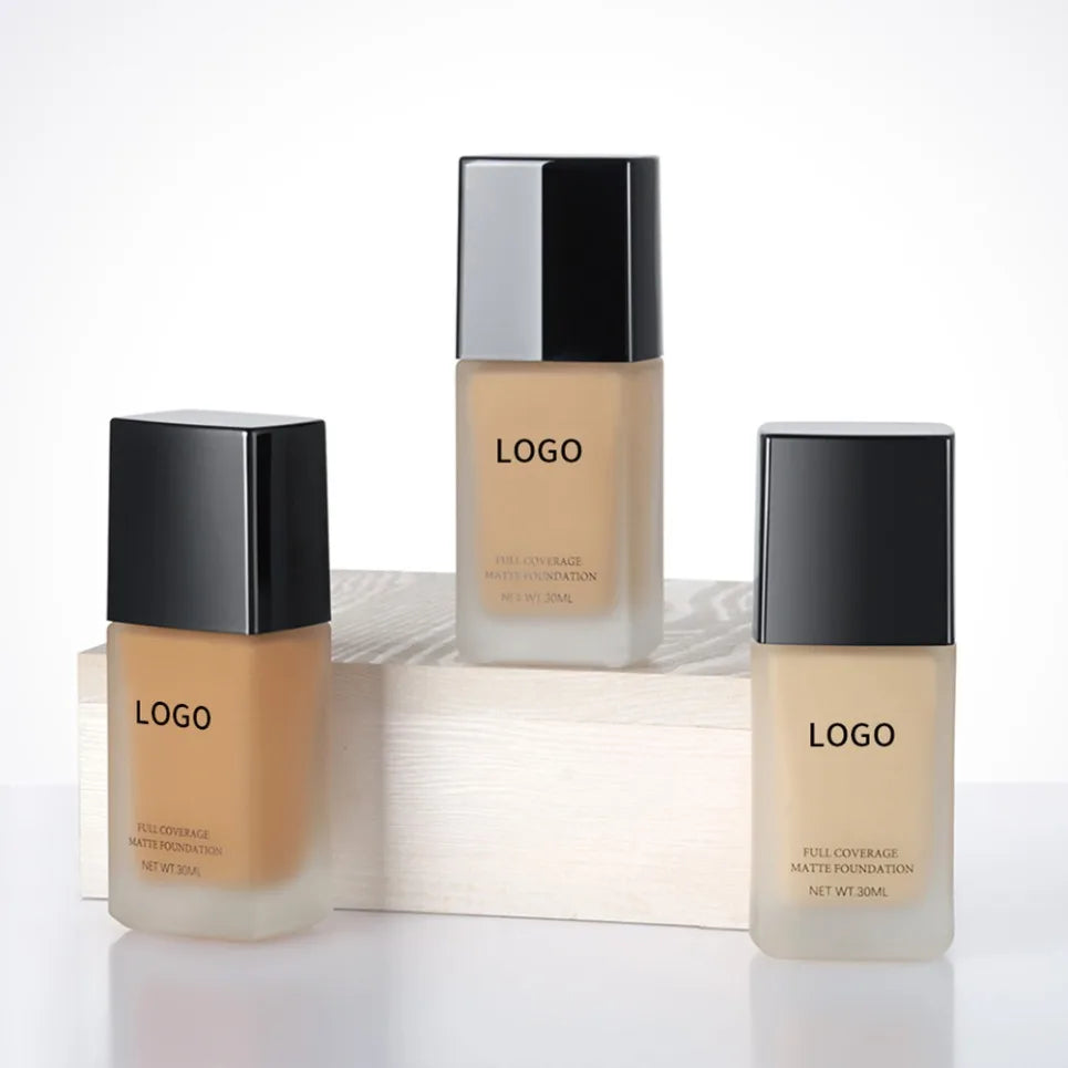 30ml Full Coverage Liquid Foundation – Vegan Private Label Liquid Foundation Axl