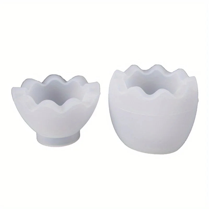 Easter Eggshell Silicone Molds – DIY Candle & Plaster Crafts Silicone Craft Mold Axl Eggshell mold set