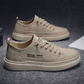 Men's Lightweight Slip-On Casual Sneakers | Elastic Band Men's Casual Sneakers Axl Khaki 39