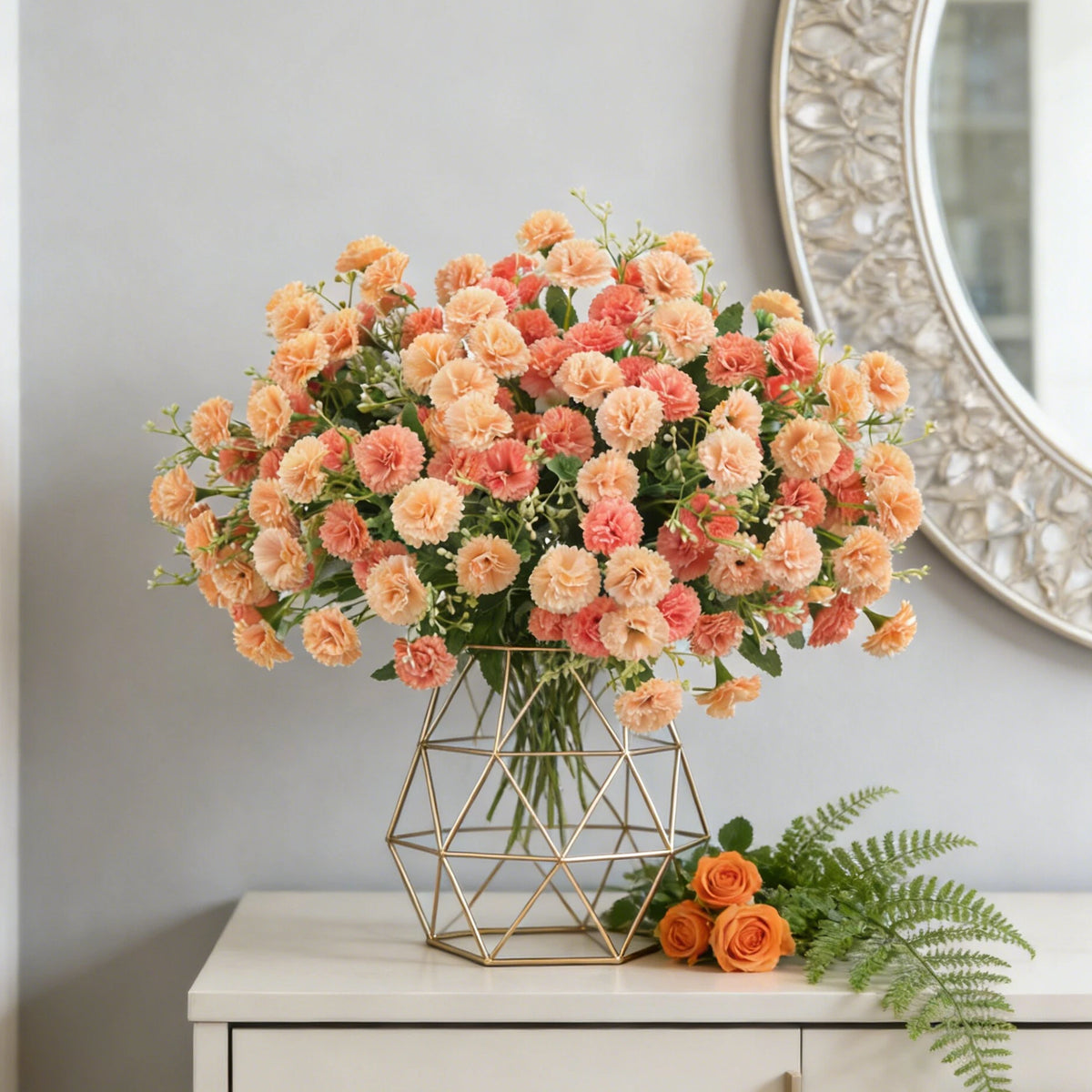 Silk Hydrangea Artificial Flowers – Lilac Wedding & Home Décor Artificial Flowers Axl