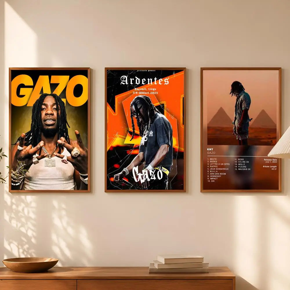 G-Gazo Singer HD PVC Self-Stick Wall Art Poster | Waterproof Wall Art Poster Axl