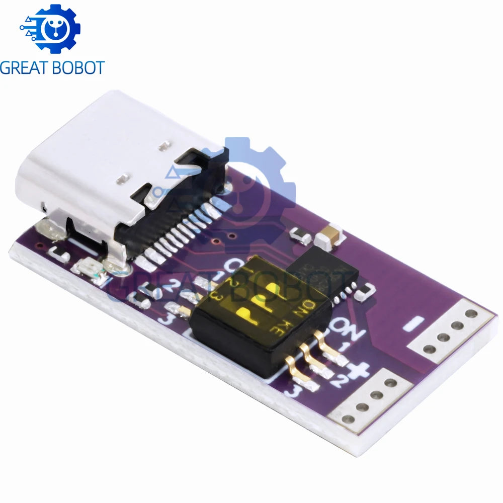 100W USB-C PD Decoy Board 5V–20V 5A Fast Charge Power Module Power Charging Module Axl