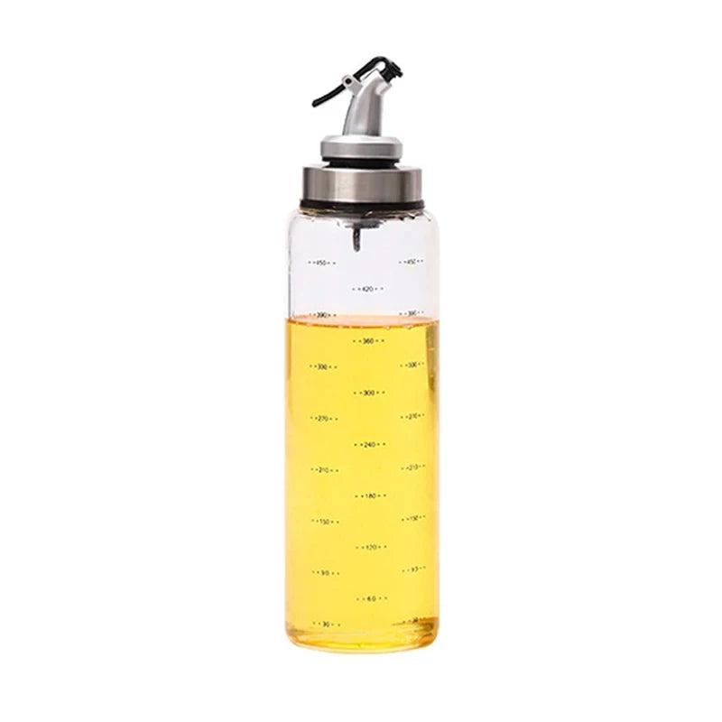Borosilicate Glass Oil Dispenser Bottle with Scale | 3 Sizes Glass Oil Dispenser Axl 500ML
