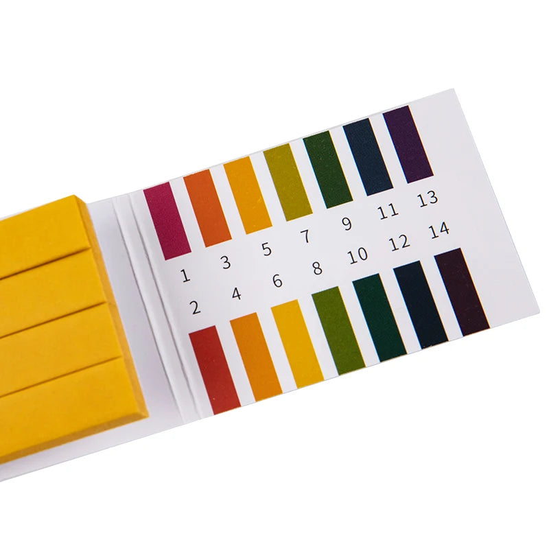 80 pH Test Strips 1–14 | Water, Soil & Pool pH Indicator Kit pH Test Strips Axl