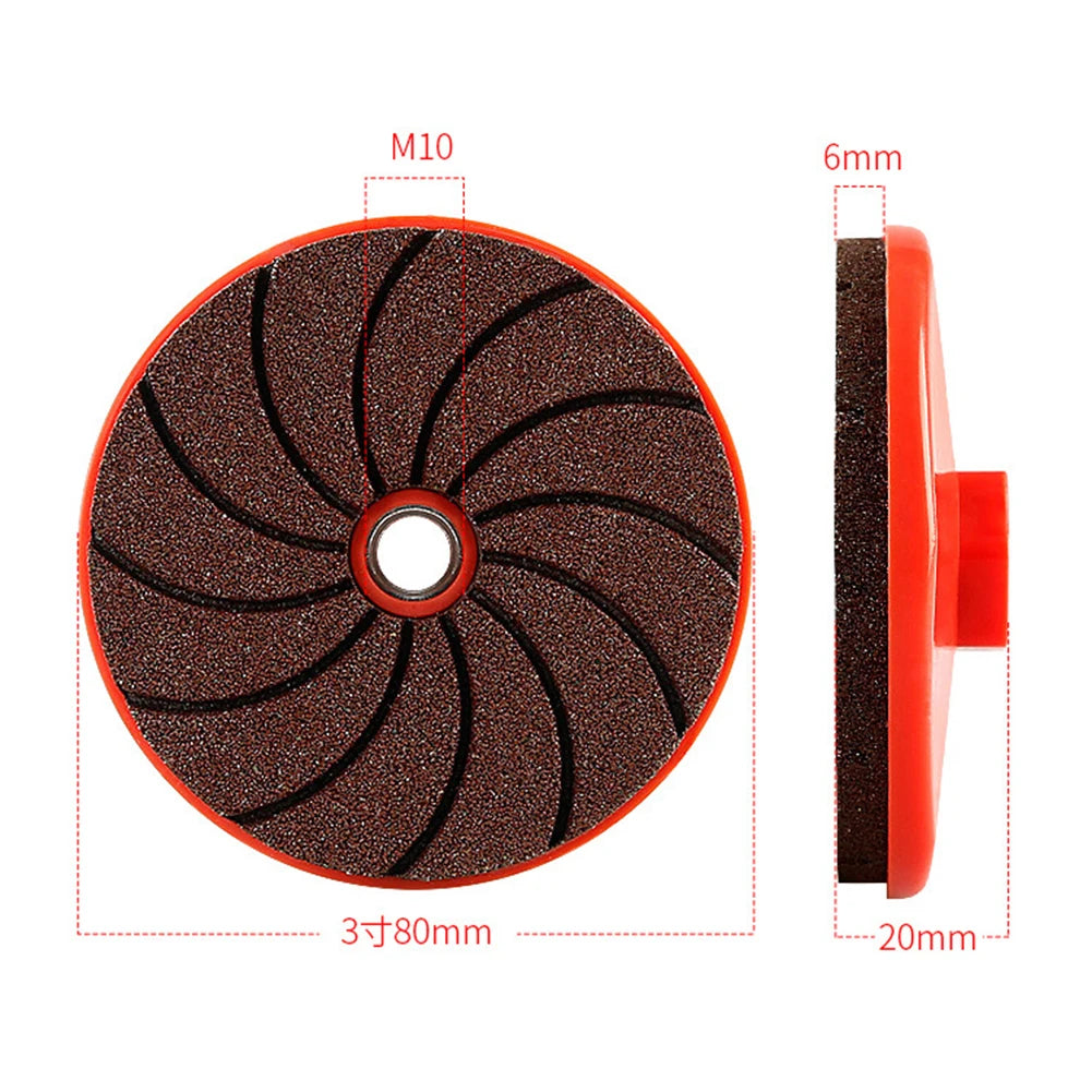 3-Pack Angle Grinder Discs – 50/100/200 Grit Silicon Carbide Grinding Disc Set Axl