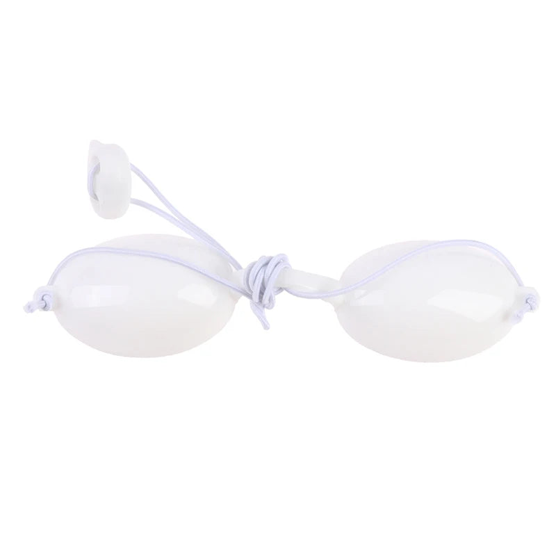 IPL Laser Protective Goggles – Silicone Safety Eyepatch Laser Safety Goggles Axl White