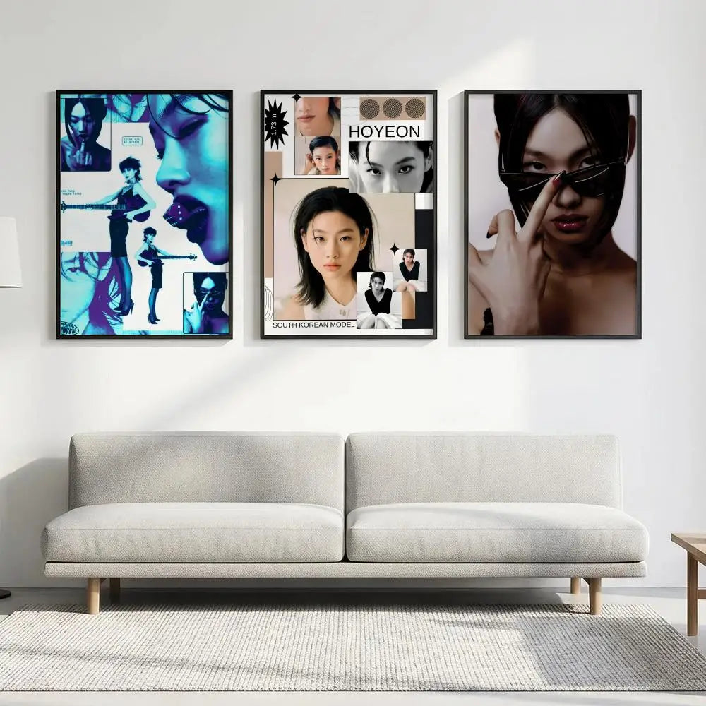 Jung Ho-yeon HD Art Poster | Waterproof Sticky Wall Decor Wall Art Poster Axl