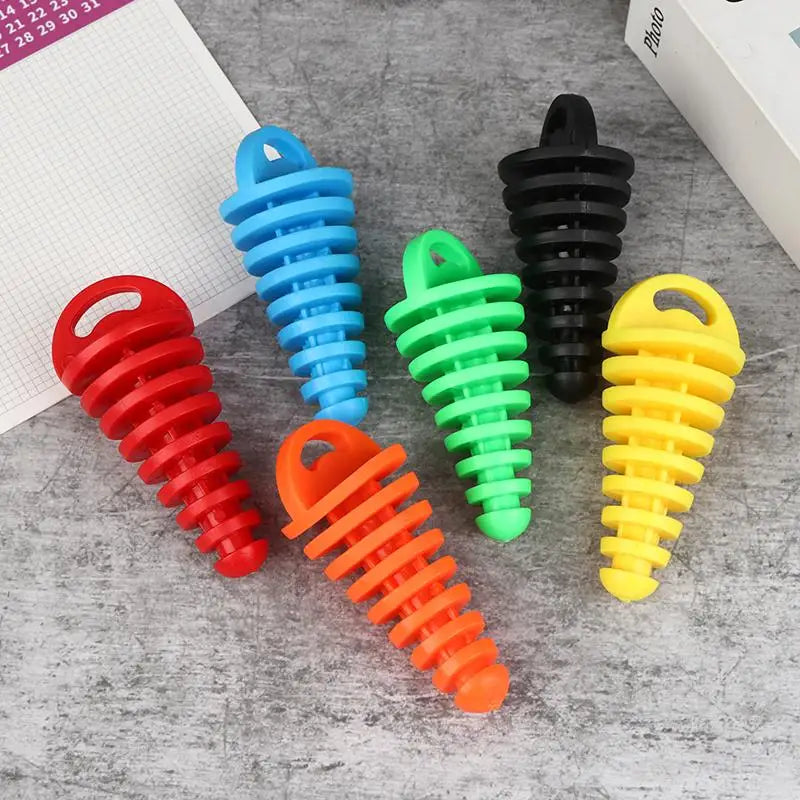 Universal Motorcycle Exhaust Wash Plug – Silicone Pipe Protector Exhaust Pipe Plug Axl