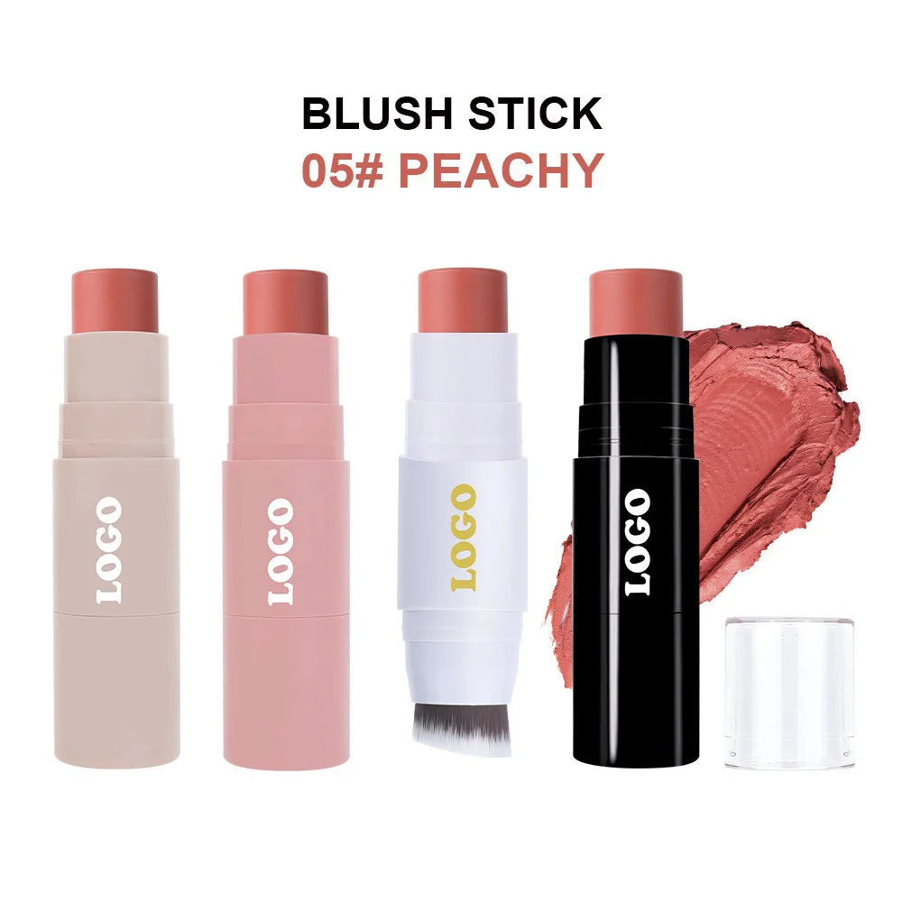 Double-Sided Blush Stick with Brush – Brightening Blusher